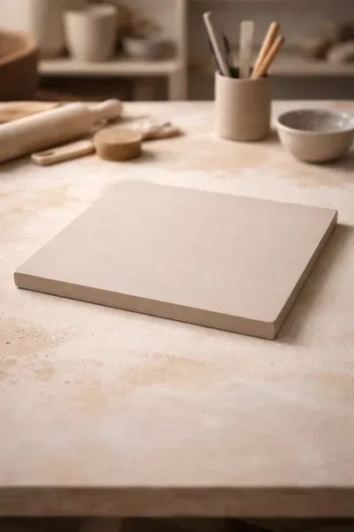 Set de platos con bordes esmaltados