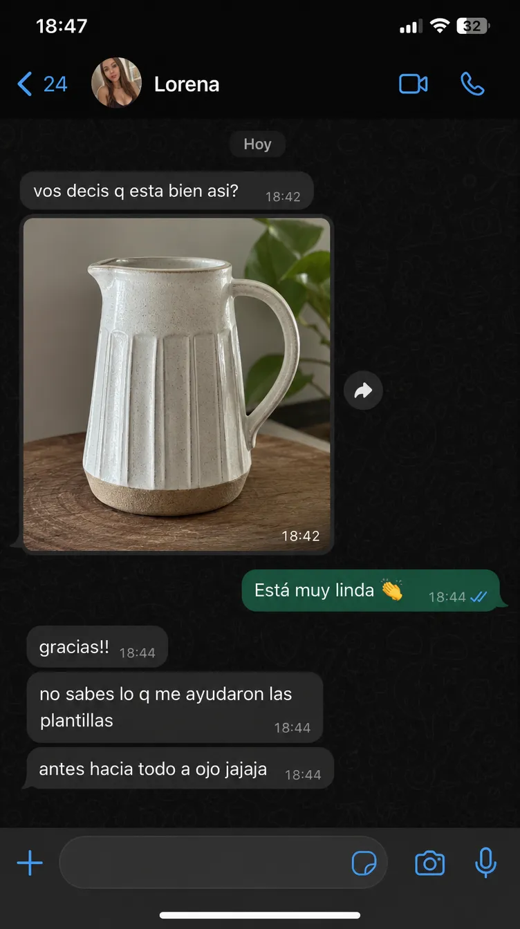 Reseña real de clienta