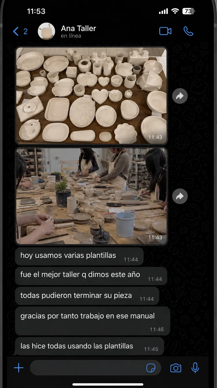 Reseña real de clienta